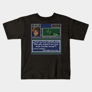 Resident Evil Pixel Art Kids T-Shirt